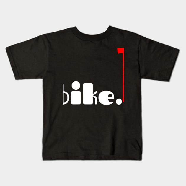 Bike.1 Kids T-Shirt by Sakha store